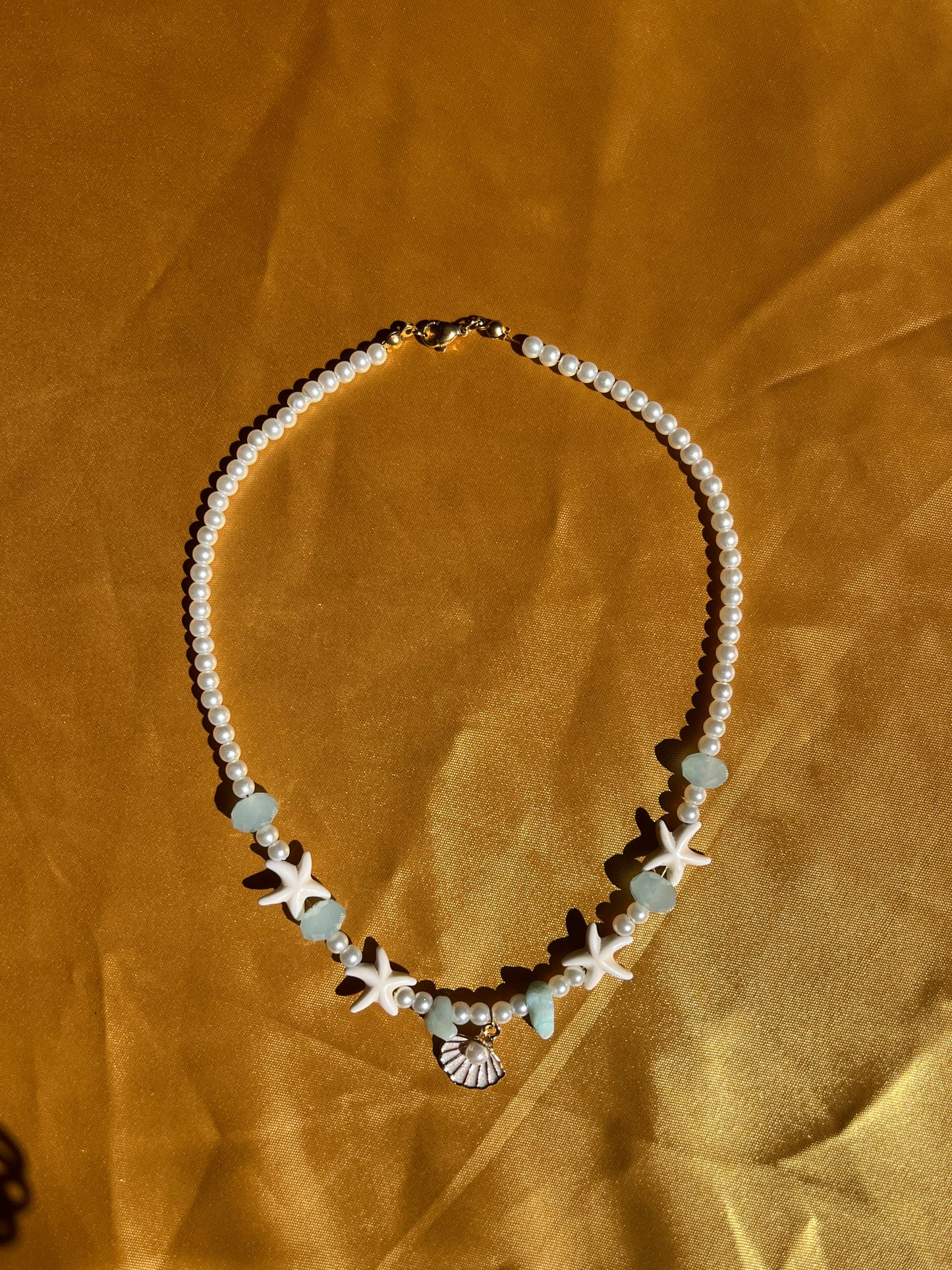 Baby Blue Necklace.