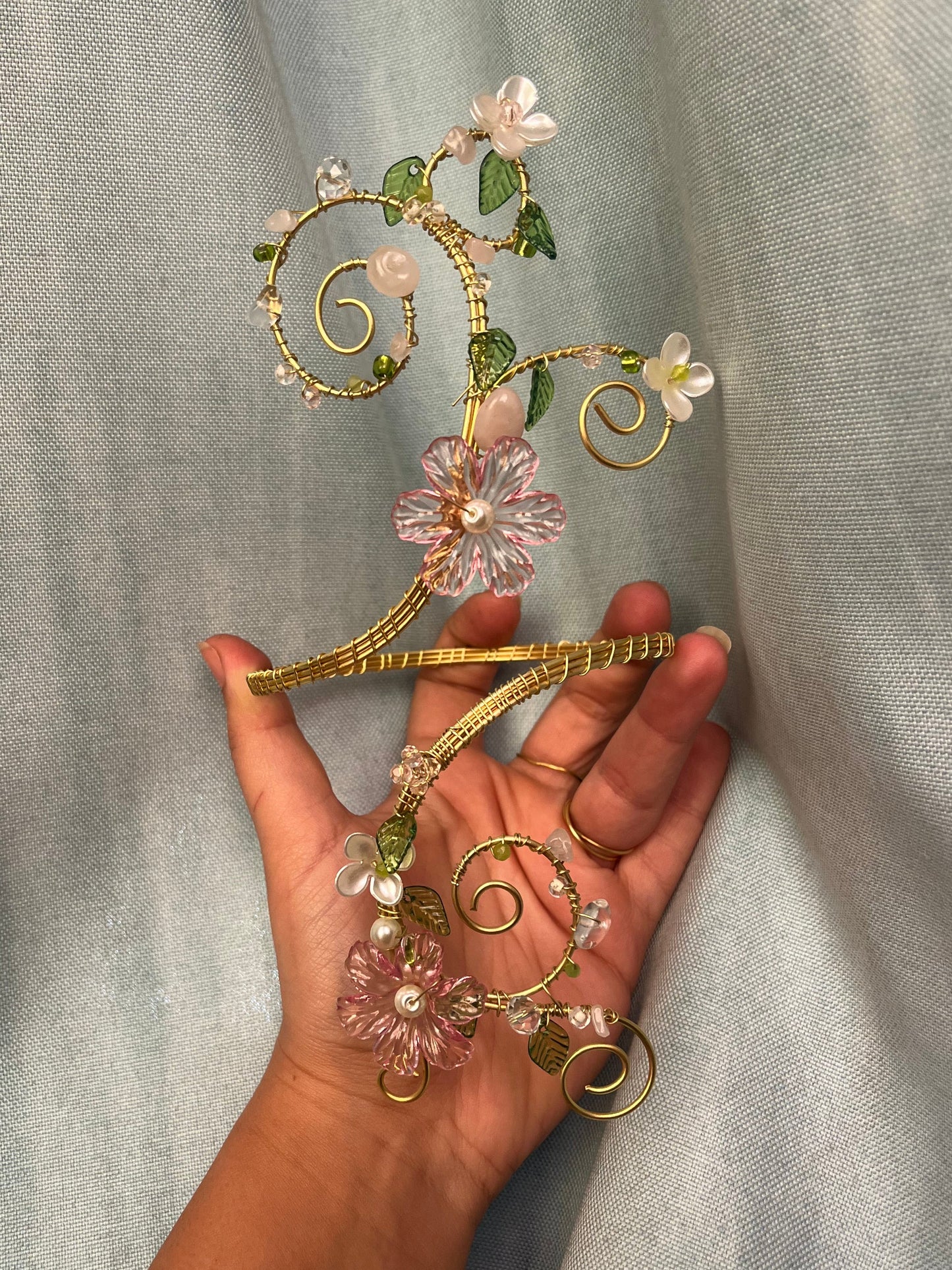 Blooming arm cuff.