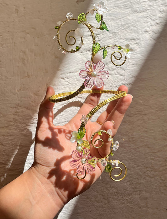 Blooming arm cuff.