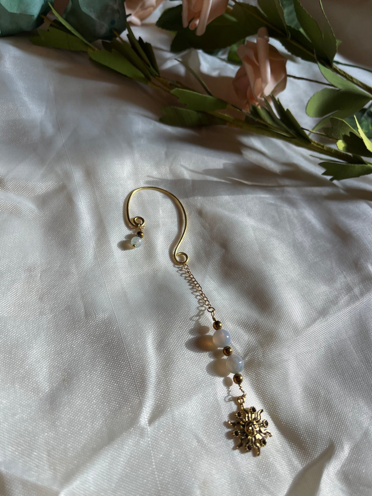 Single sun ear cuff.