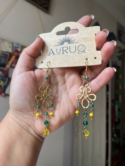 The anniversary earrings.