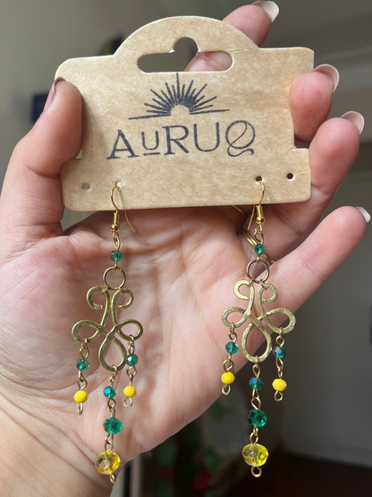 The anniversary earrings.