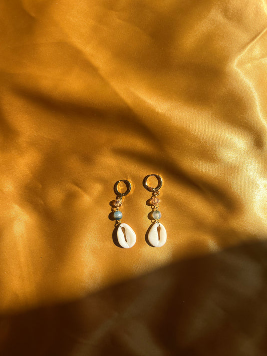Shell Paired Earrings