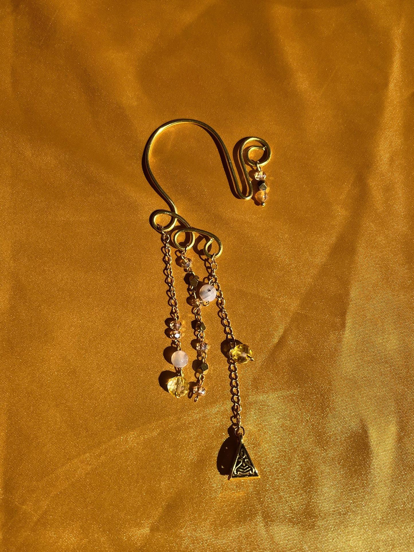 Gold Ear Cuff.