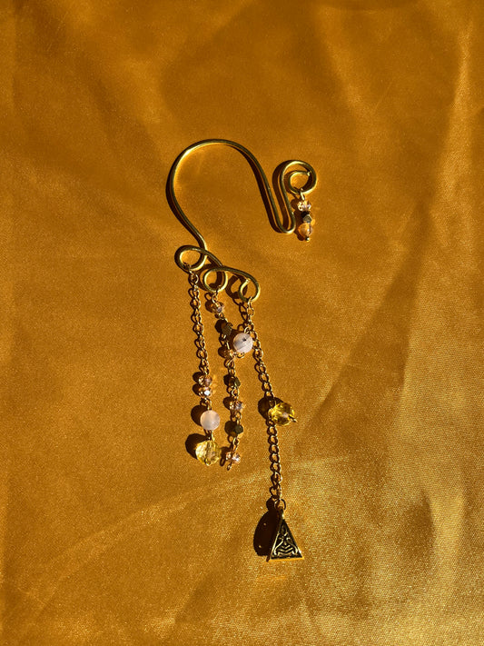Gold Ear Cuff.