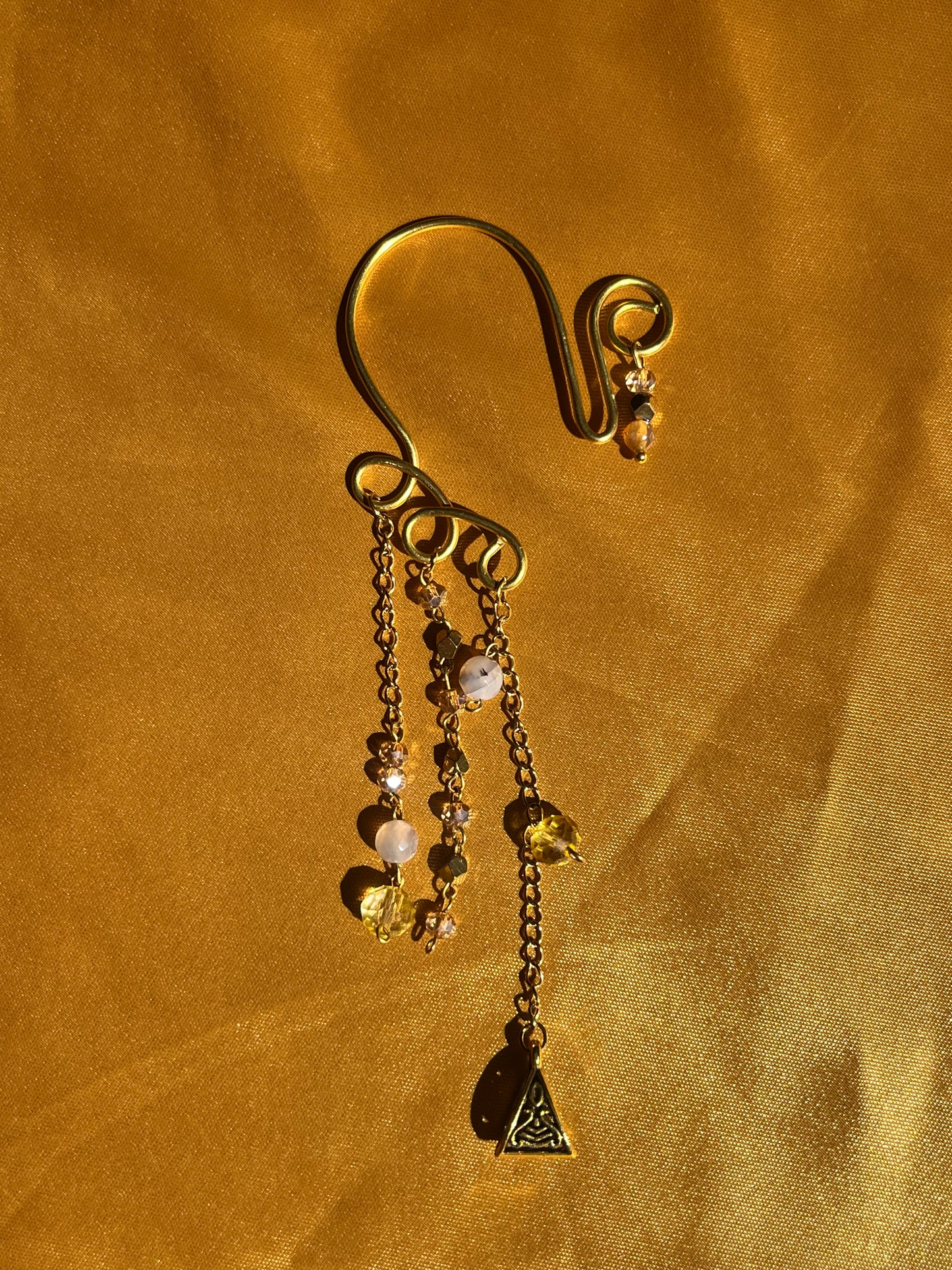 Gold Ear Cuff.
