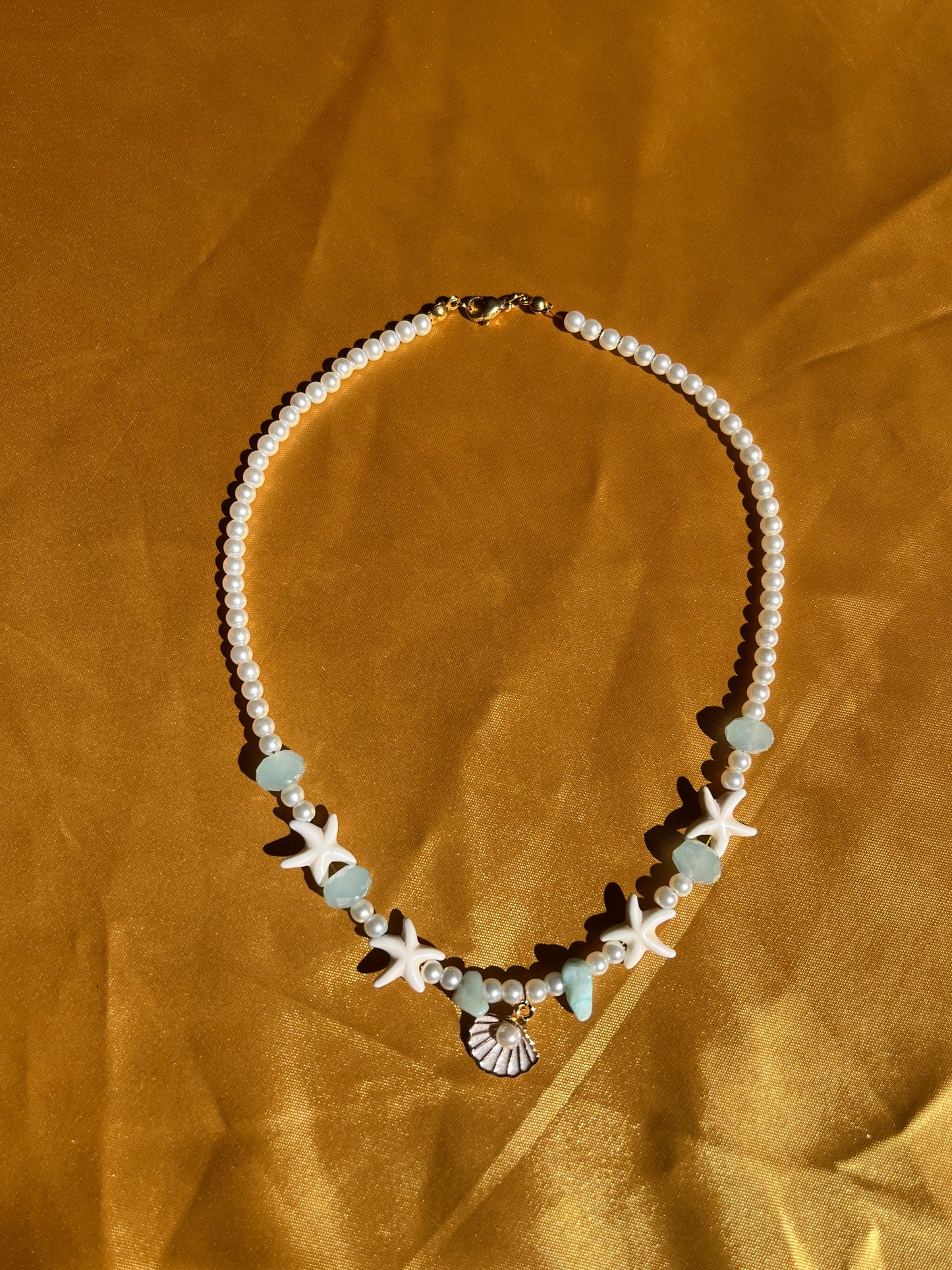 Baby Blue Necklace.