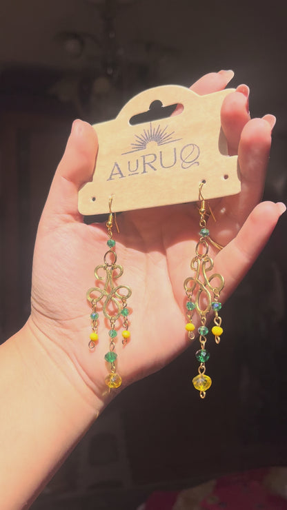 The anniversary earrings.